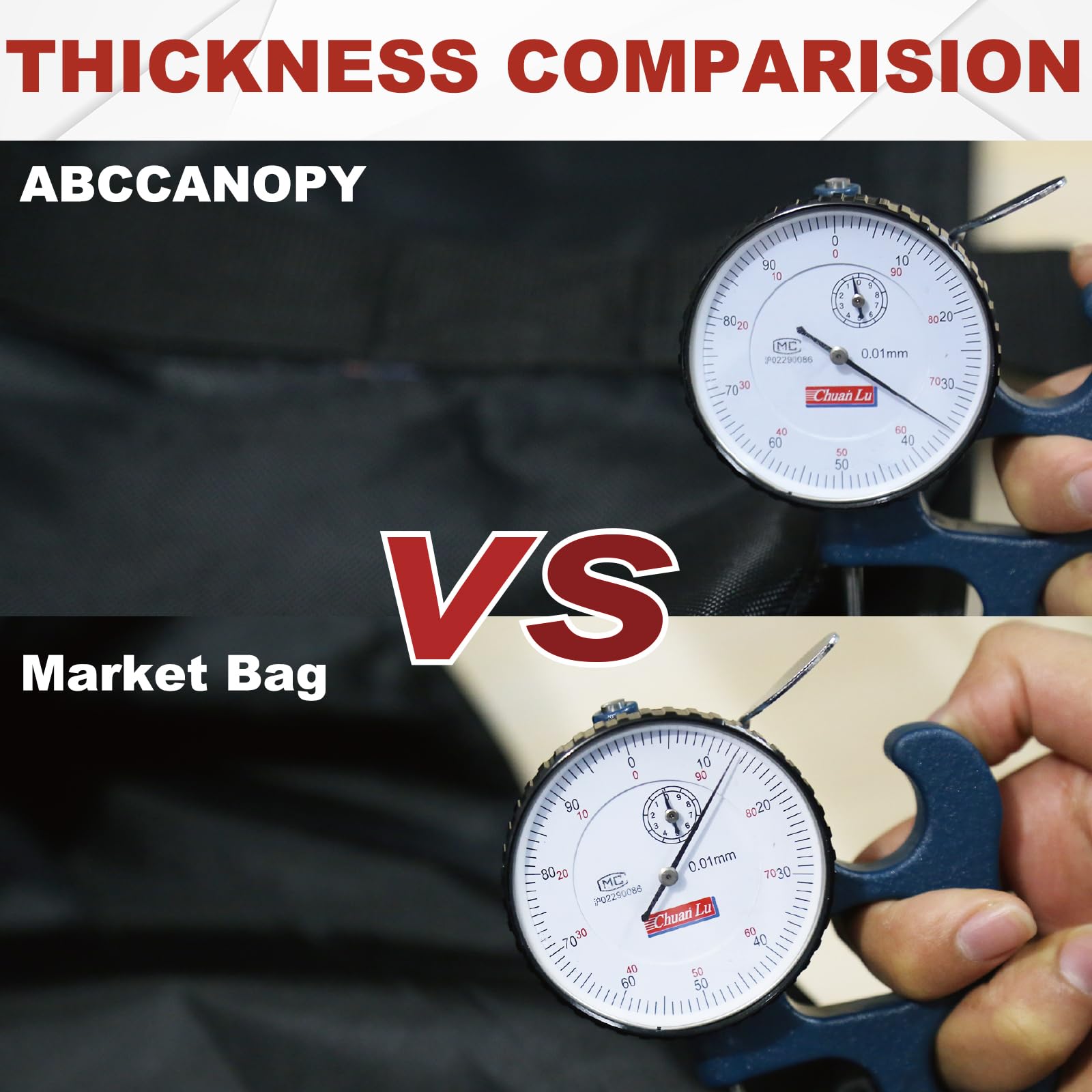 ABCCANOPY Canopy Weights 4-Pack on uneven terrain