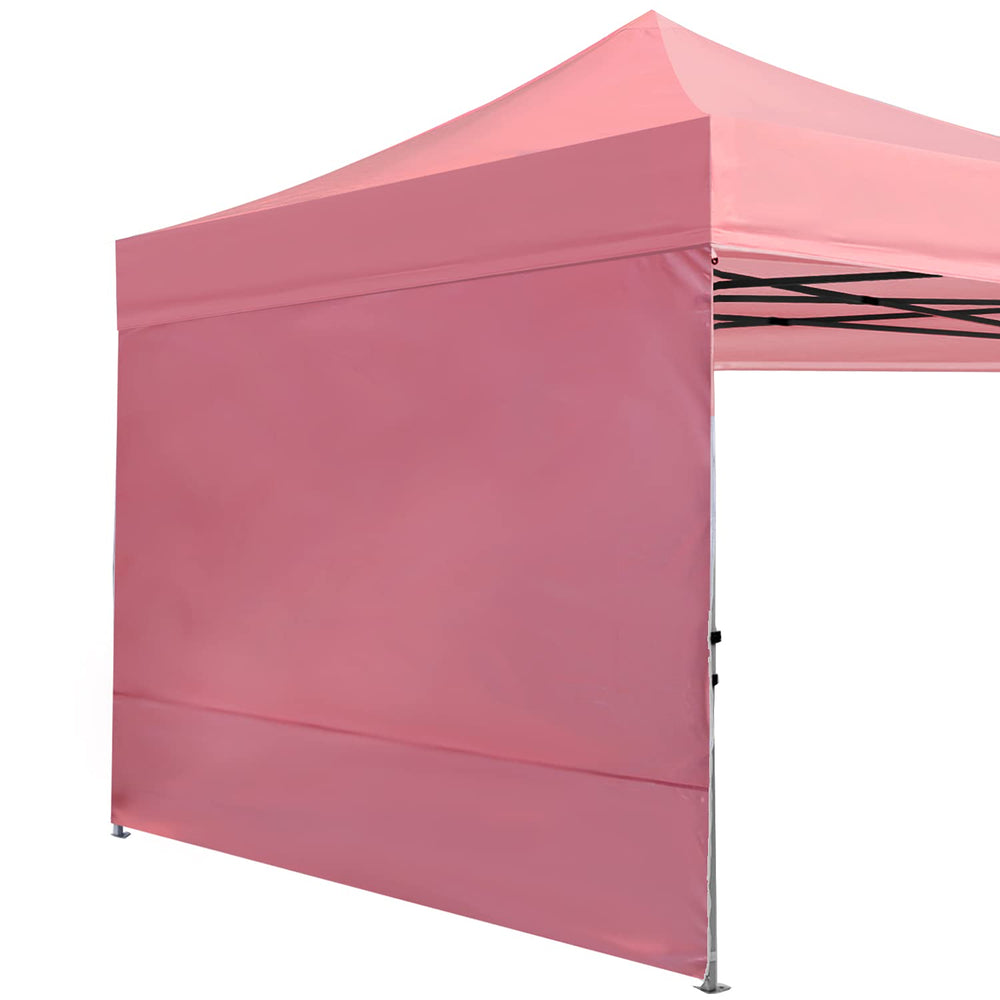 ABCCANOPY Instant Canopy SunWall 10x10 FT in pink front view