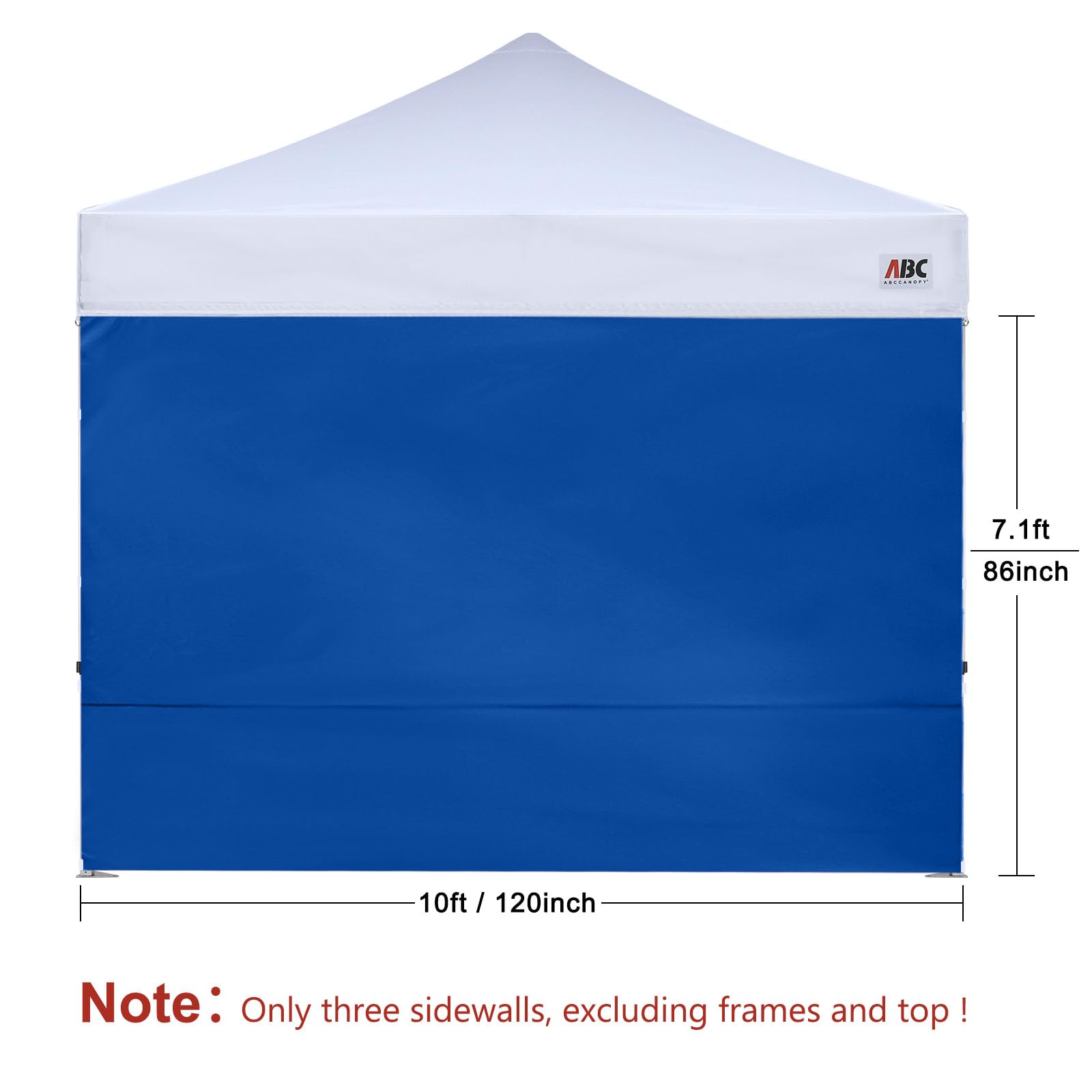 ABCCANOPY SunWall waterproof material close-up