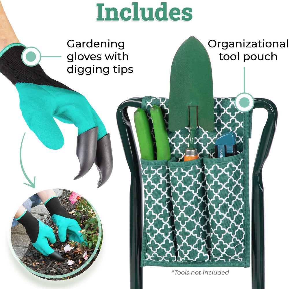 Abco Tech Garden Kneeler and Seat used in a garden setting