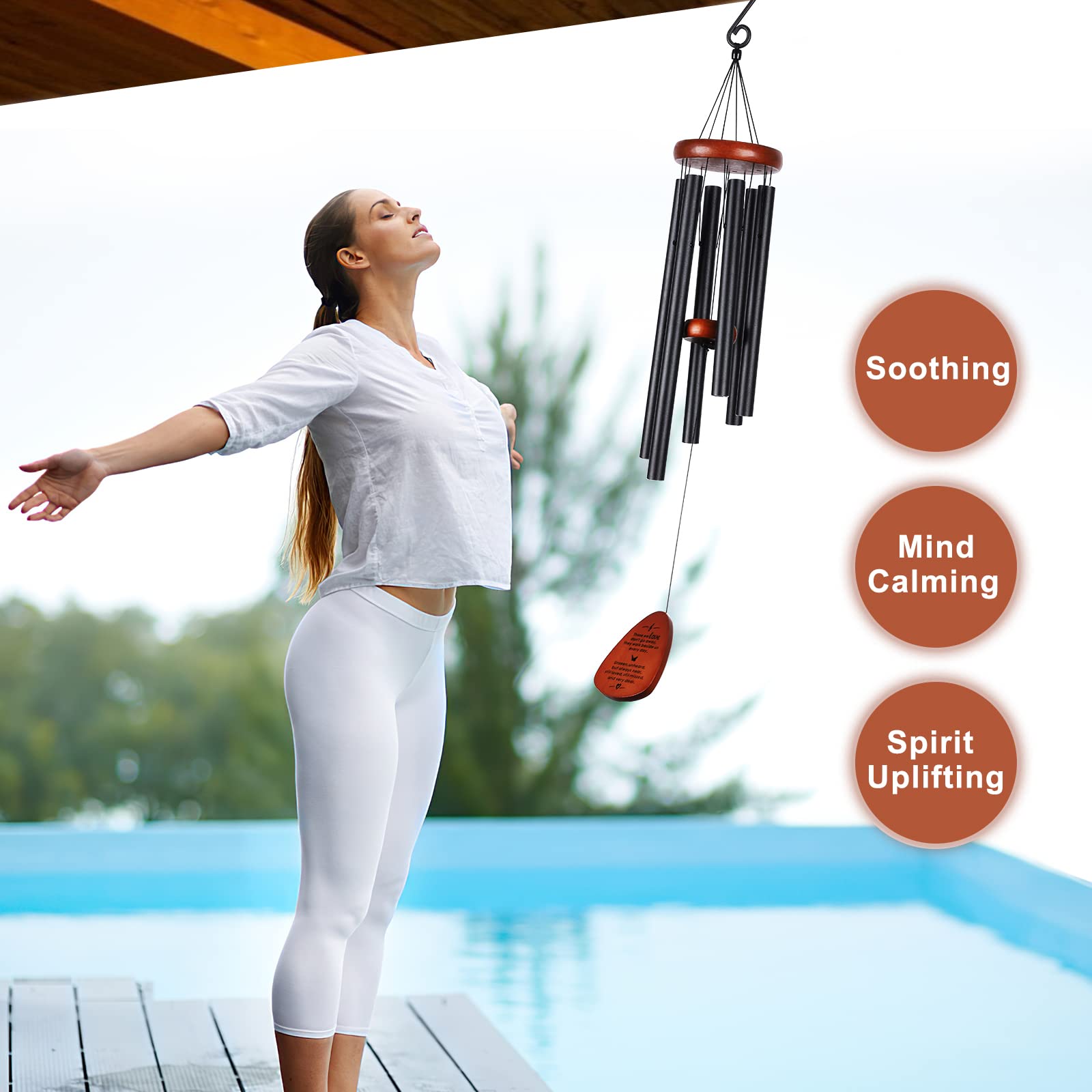 ABEICO Memorial Wind Chimes packaging front view