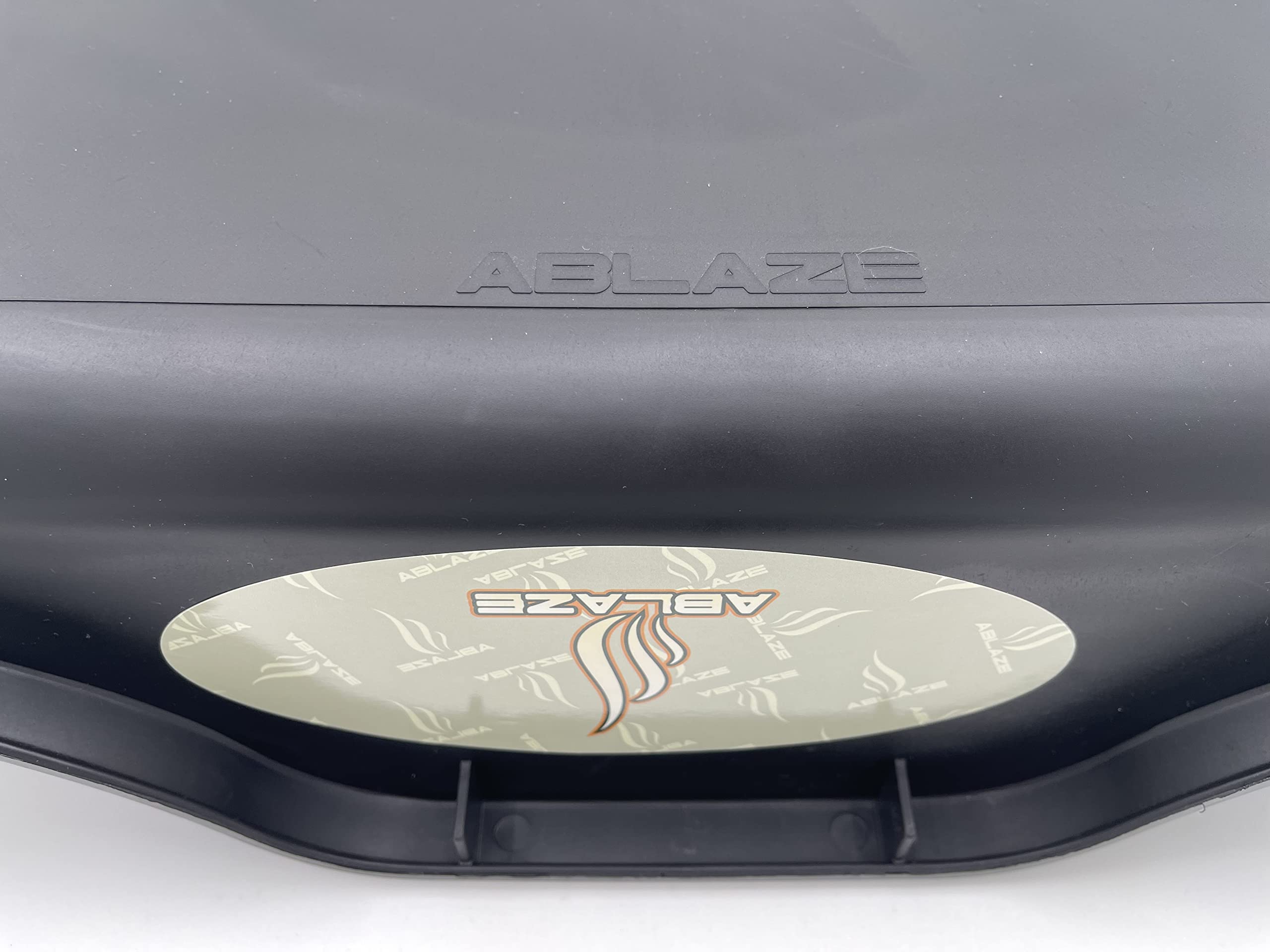 Ablaze Tray dimensions displayed with measuring tape