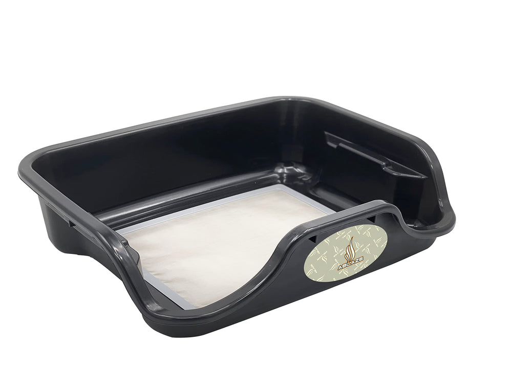 Ablaze Tray side view showing high molded walls