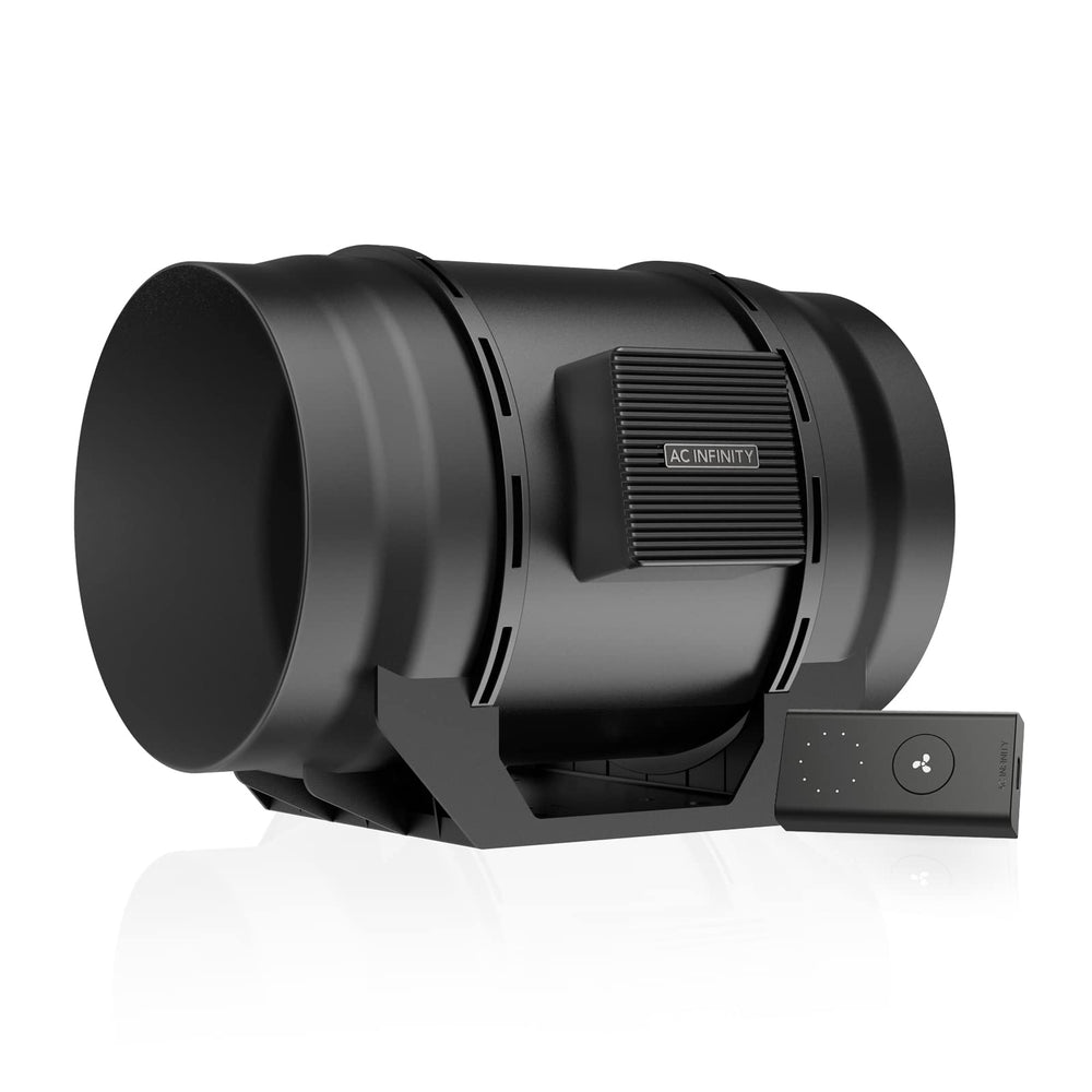 AC Infinity CLOUDLINE A8 8-inch inline duct fan front view