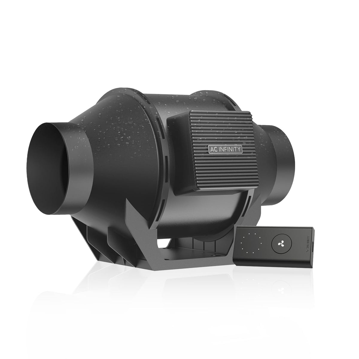AC Infinity CLOUDLINE H4 4-inch inline duct fan front view