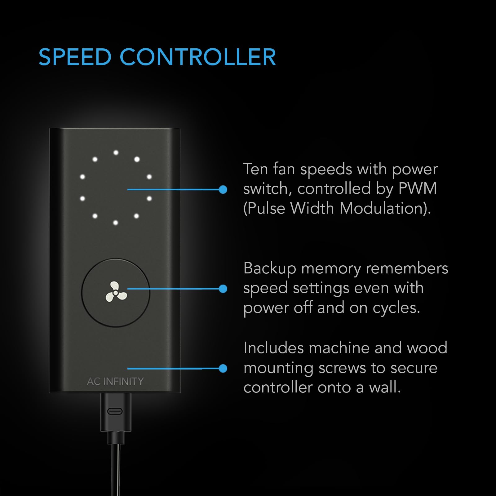 AC Infinity CLOUDLINE S6 with remote control