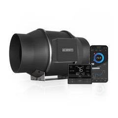 AC Infinity CLOUDLINE T6 6-inch inline duct fan front view