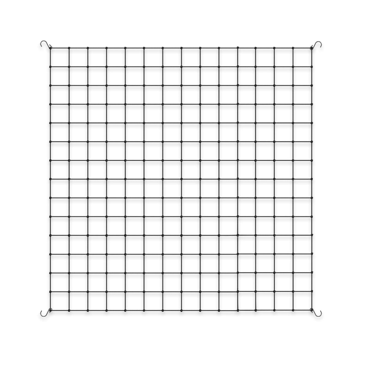 AC Infinity Elastic Trellis Netting 5x5' black model front view