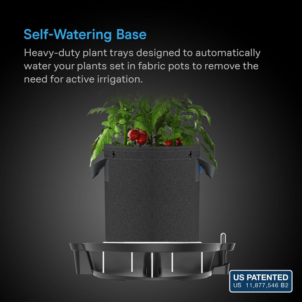 AC Infinity reservoir meter displayed with pot base