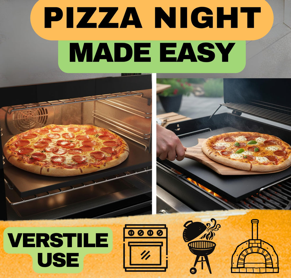 Acacia Wood Pizza Peel included with the set