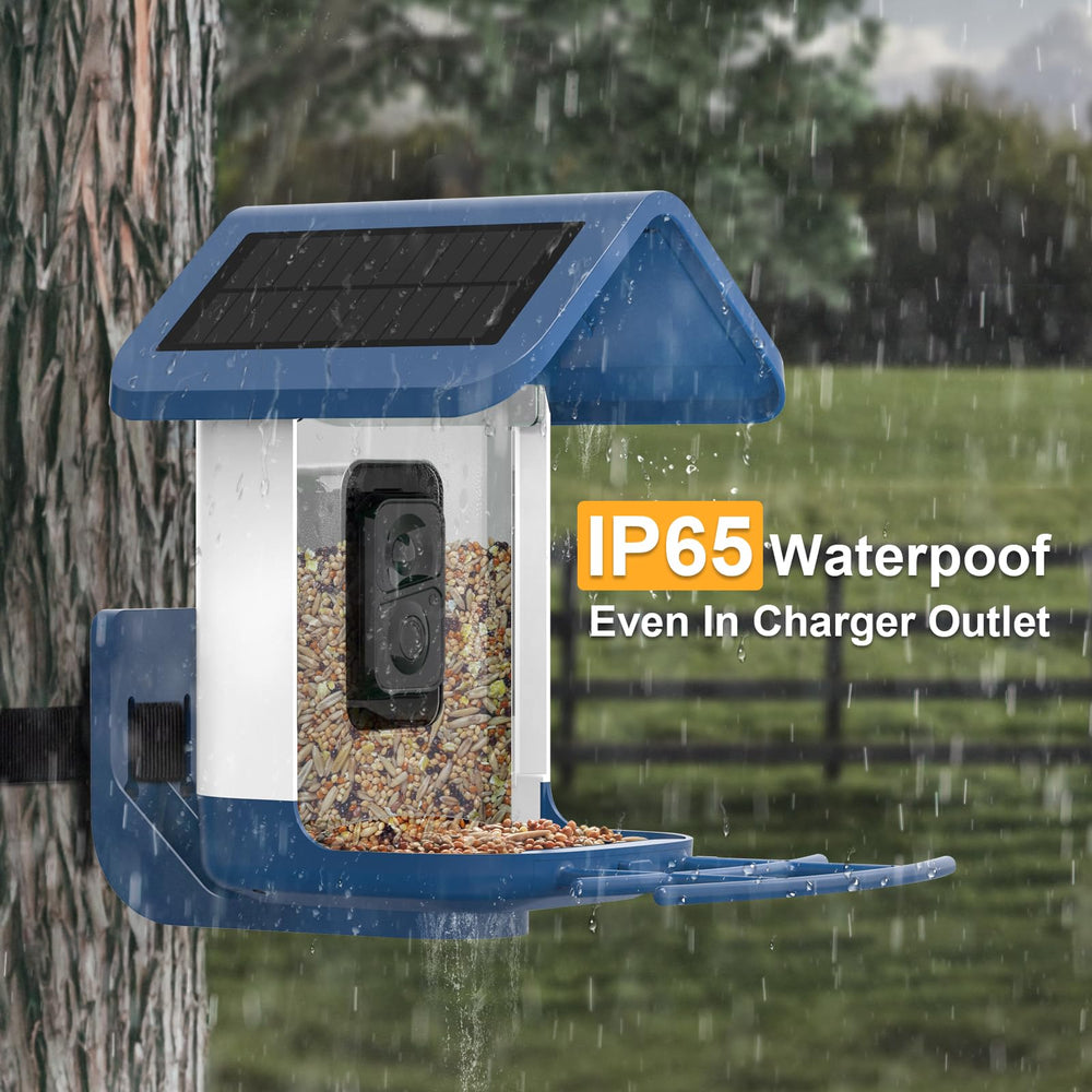 Accessories included with the onlyfly Smart Bird Feeder