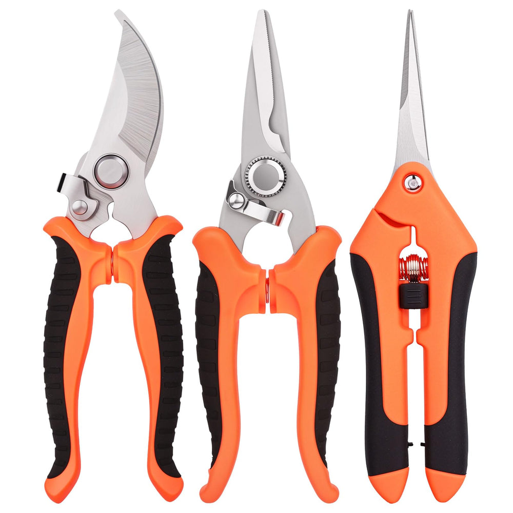 ACHRWFQ Garden Pruning Shears, ergonomic handle design