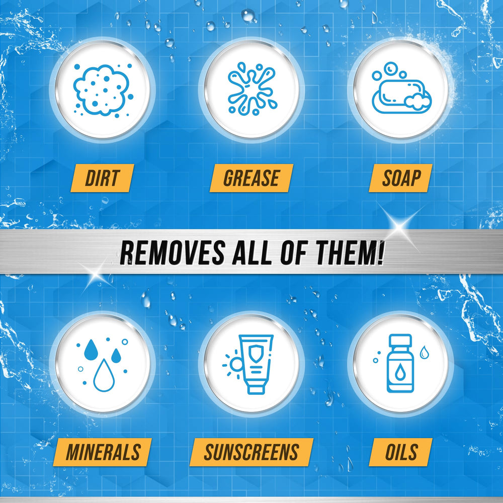 ACTIVE Spa Filter Cleaner in a cleaning setup