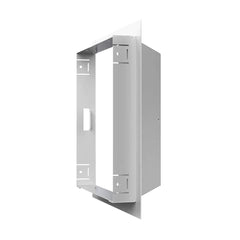 Acudor ED-2002 Flush Access Door panel close-up with stainless steel finish