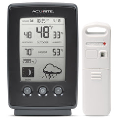 AcuRite Digital Weather Forecaster front view with display