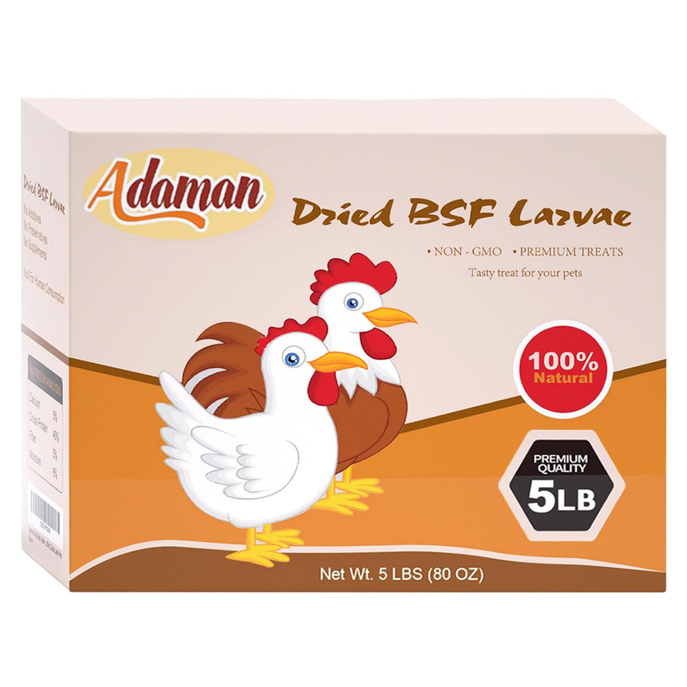 Adaman Dried Black Soldier Fly Larvae with ducks