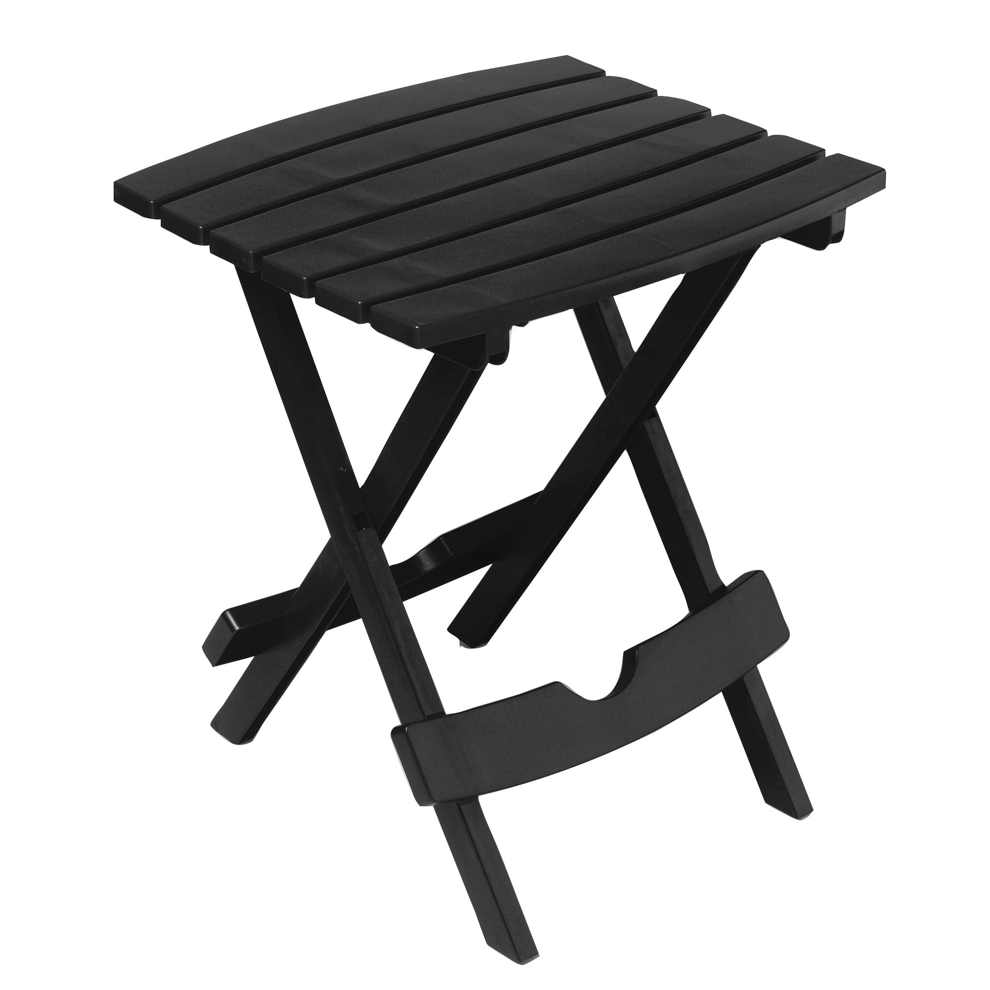 Adams Quik-Fold® Side Table black front view