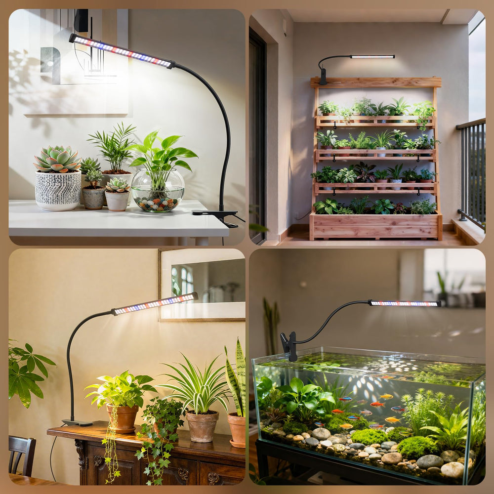 Adapter included with Sonamindary Grow Light packaging