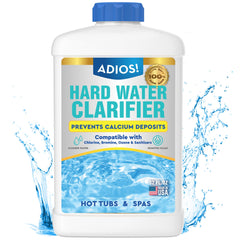 ADIOS! Hard Water Clarifier 32oz bottle front view