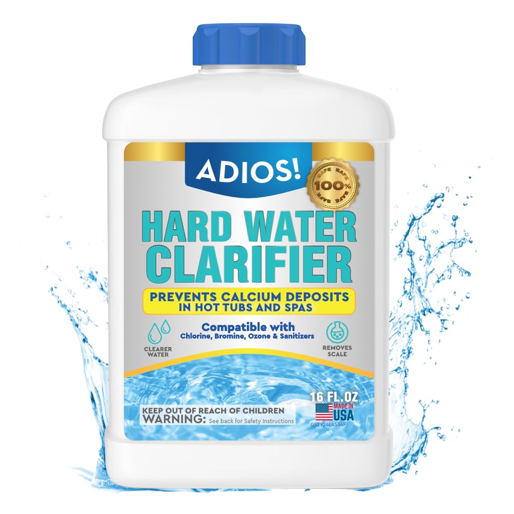 ADIOS! Spa Hardness Decreaser 16oz front view