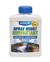 ADIOS! Surfactant 8oz clear liquid bottle front view