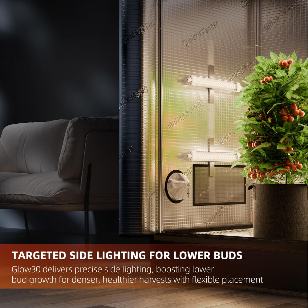 Adjustable angle of Spider Farmer Glow30 LED light bar