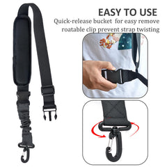 Adjustable buckle of AKUATUZ Trimmer Shoulder Strap