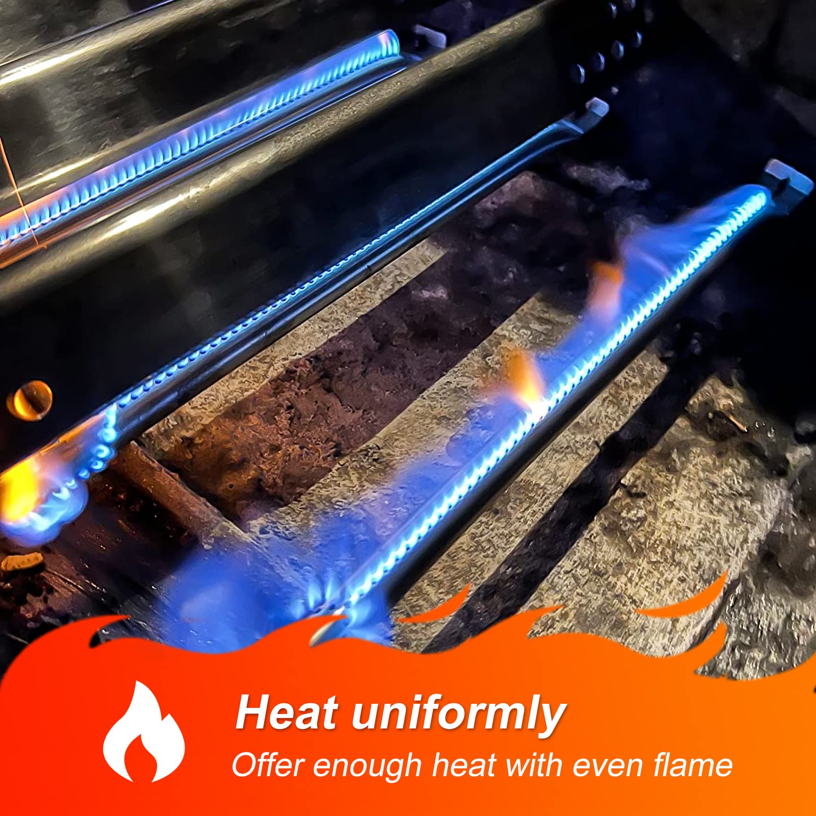 Adjustable crossover tubes from Uniflasy grill repair kit