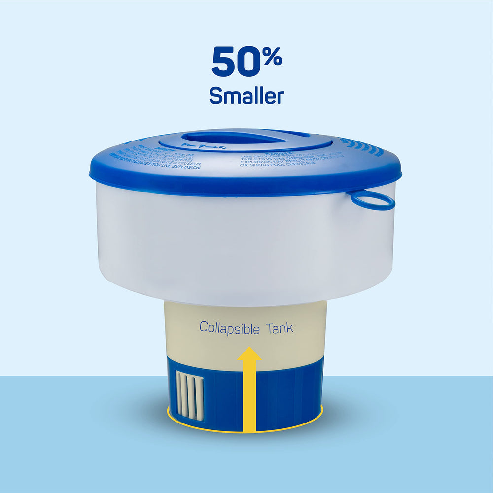 Adjustable dial on SEWANTA Floating Chlorine Dispenser