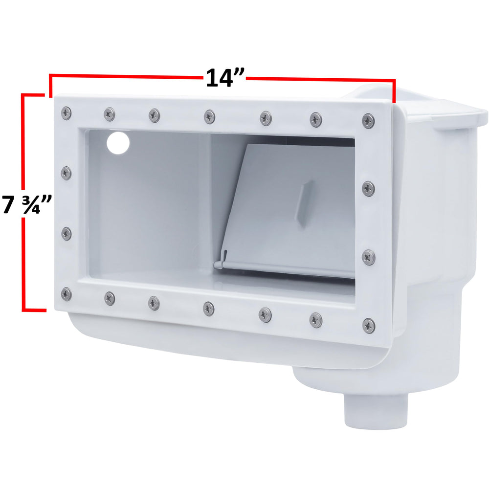 Adjustable directional eyeball of the Rx Clear skimmer