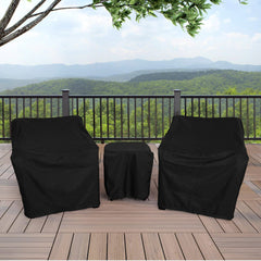 Adjustable drawstring on bottom of the patio chair cover