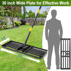 Adjustable handle of PoPoHoser Lawn Leveling Rake
