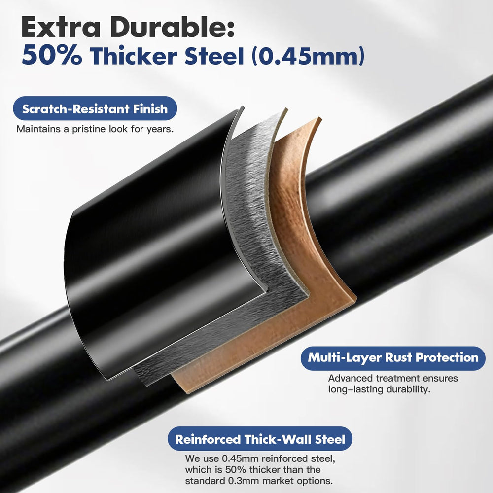 Adjustable height sections of Anovo flag pole