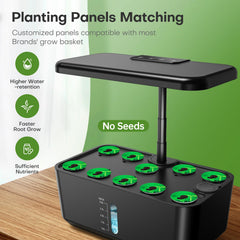 Adjustable light post on Ahopegarden indoor garden system