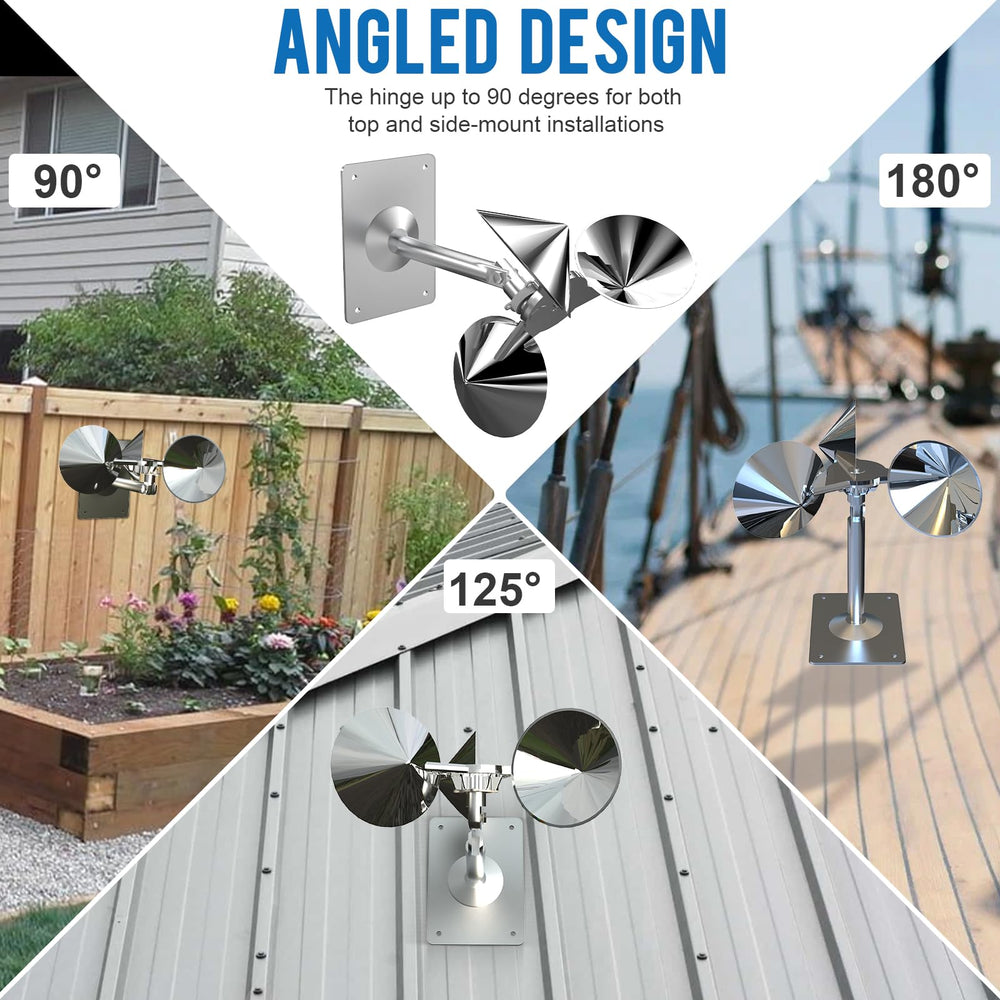 Adjustable neck of MARKETTY bird reflector for versatility