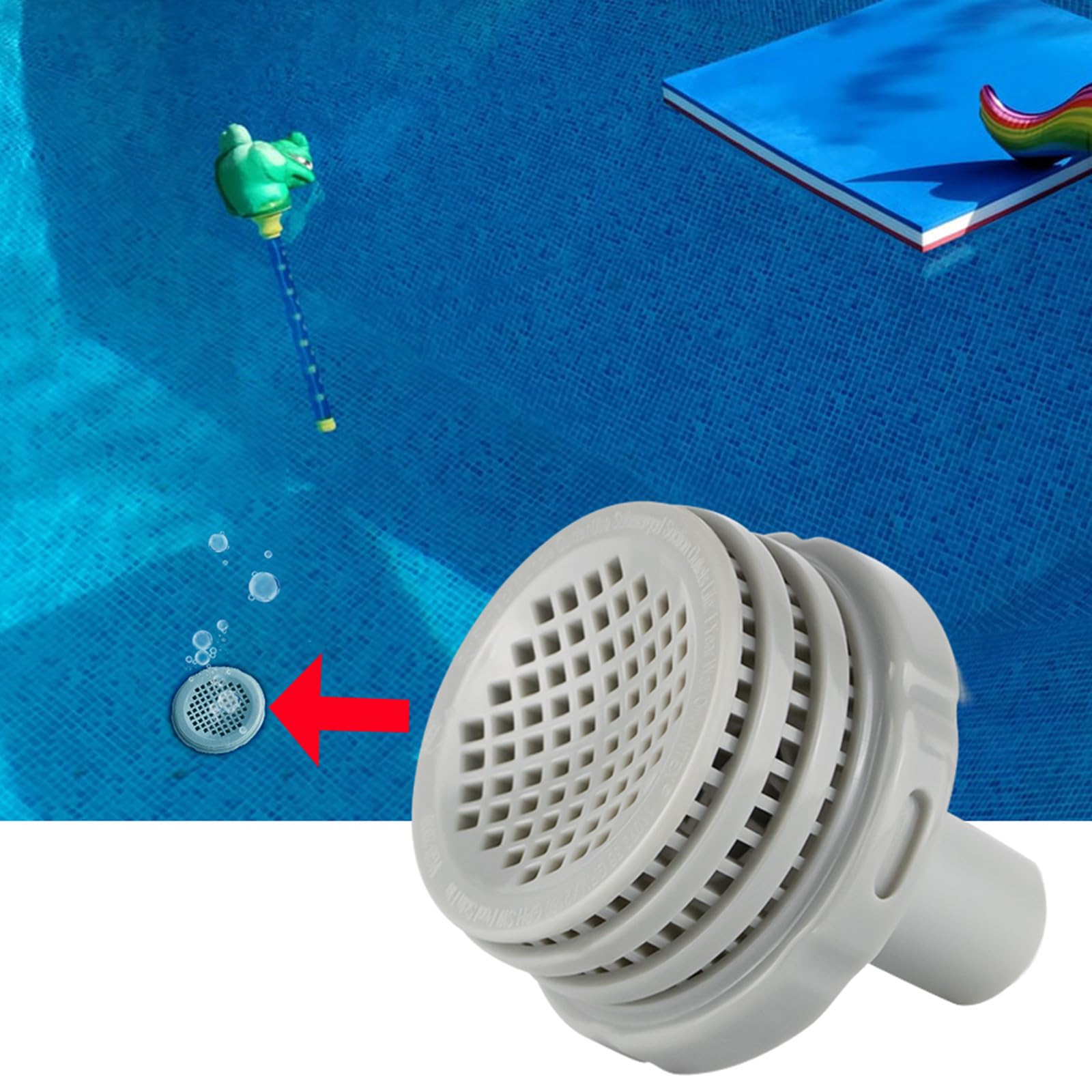 ADKUN 11072 grid attached to pool system