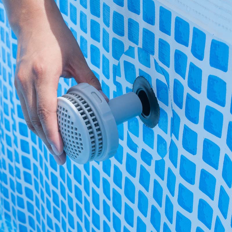 ADKUN pool strainer components laid out