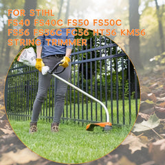 Adorih recoil starter installed on Stihl trimmer