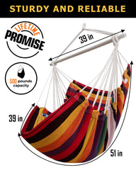 ADVOKAIR Hammock Chair Swing hanging from a tree