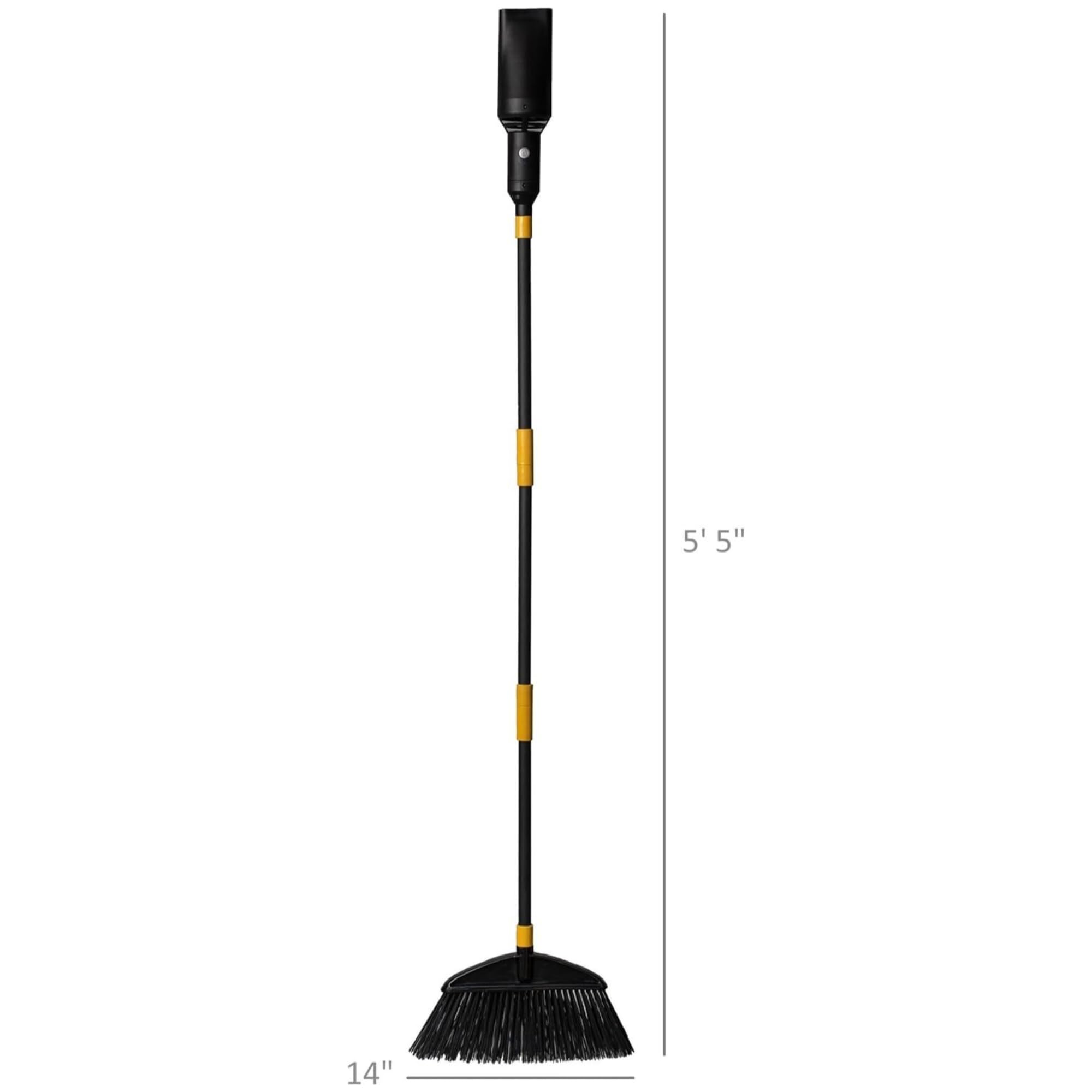 Aerobroom Outdoor Broom and Leaf Blower packaging