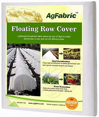 Agfabric Plant Covers 10'x12' white frost blanket front view