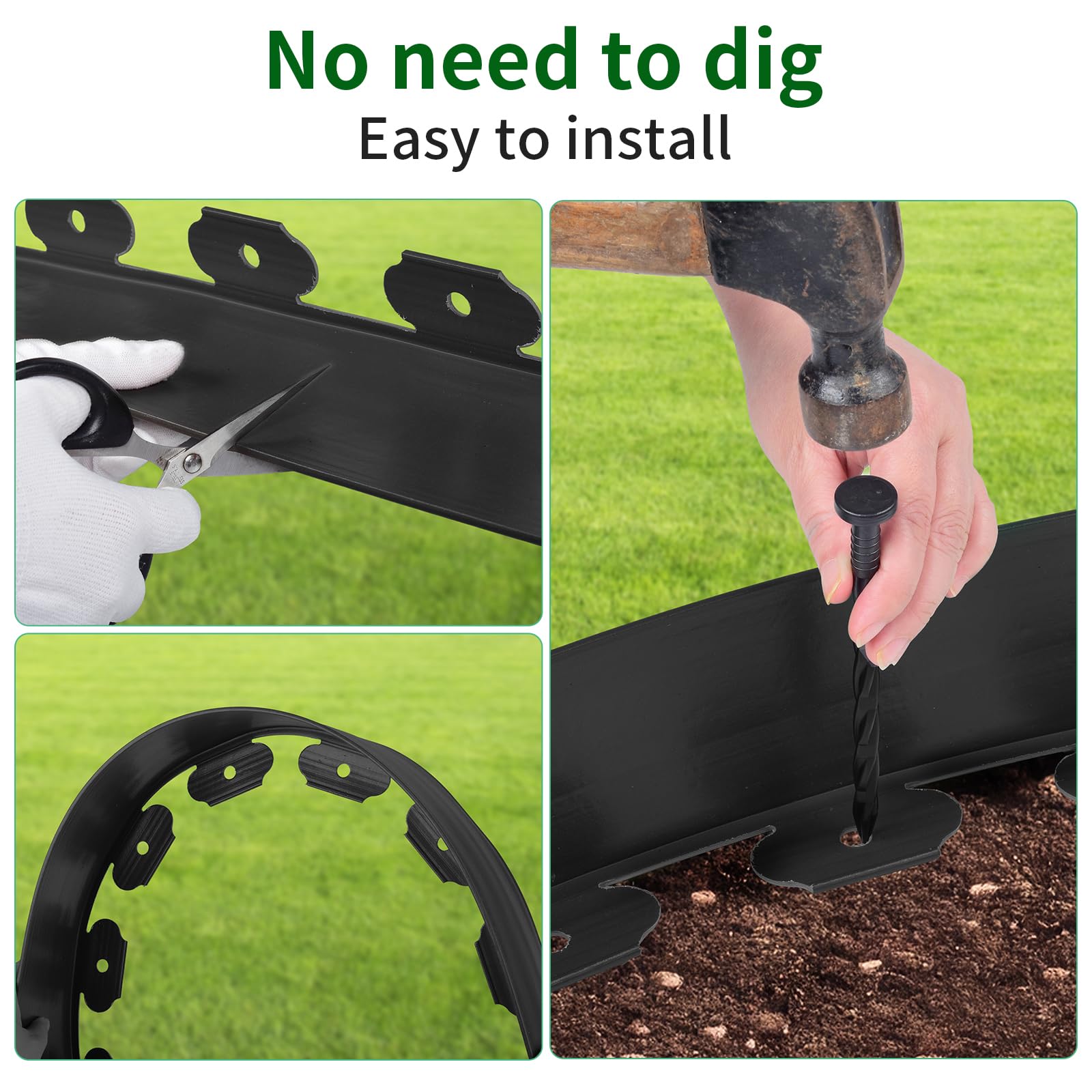 AggFencer Landscape Edging package and contents