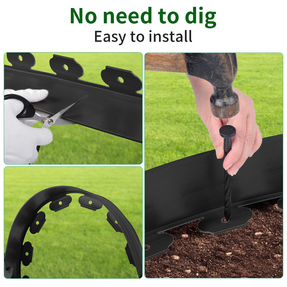 AggFencer Landscape Edging package and contents