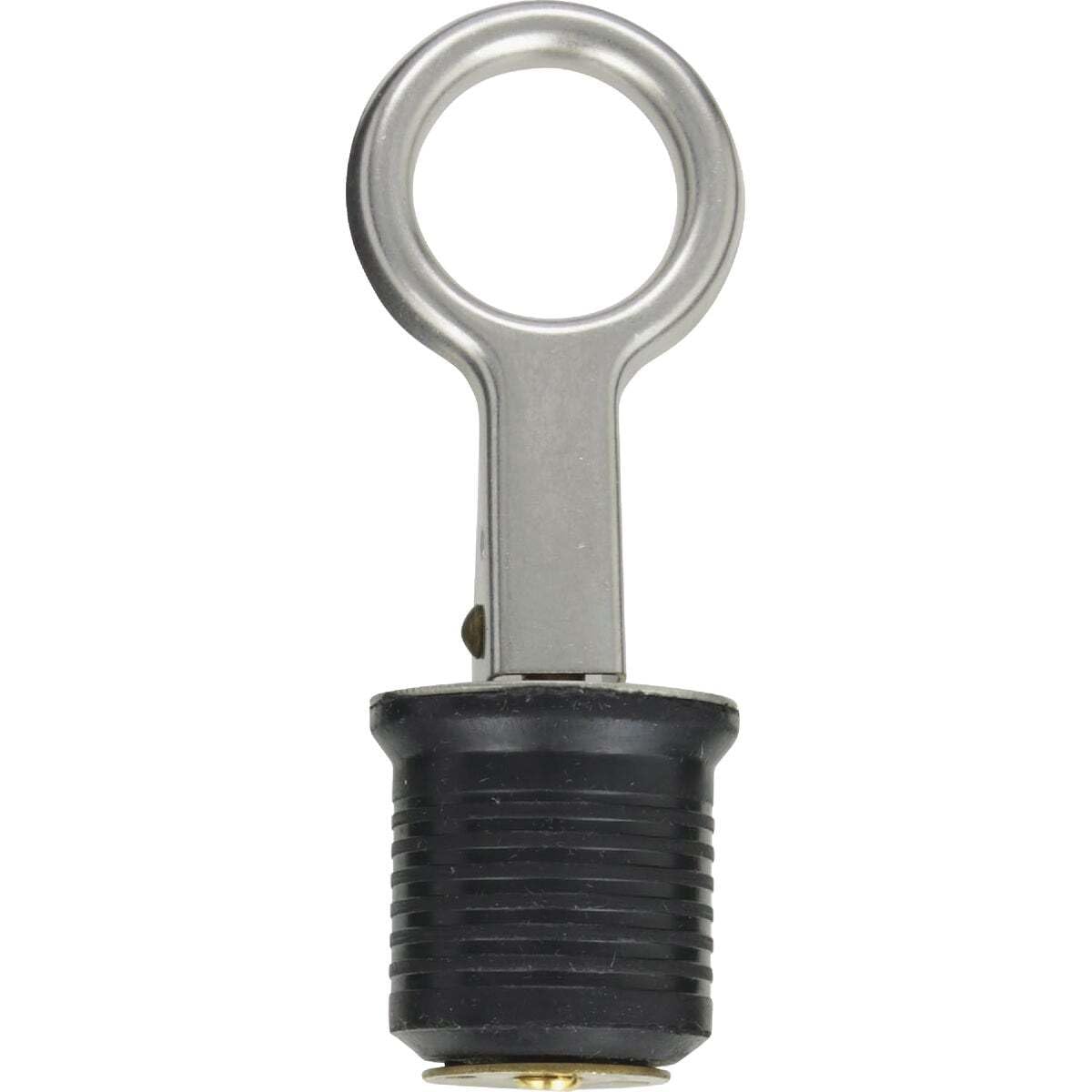 Agri-Fab Plug Roller 1-1/4 inch front view in silver and black