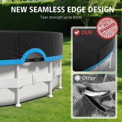AGROAIDE Oval Pool Cover with ratchet system