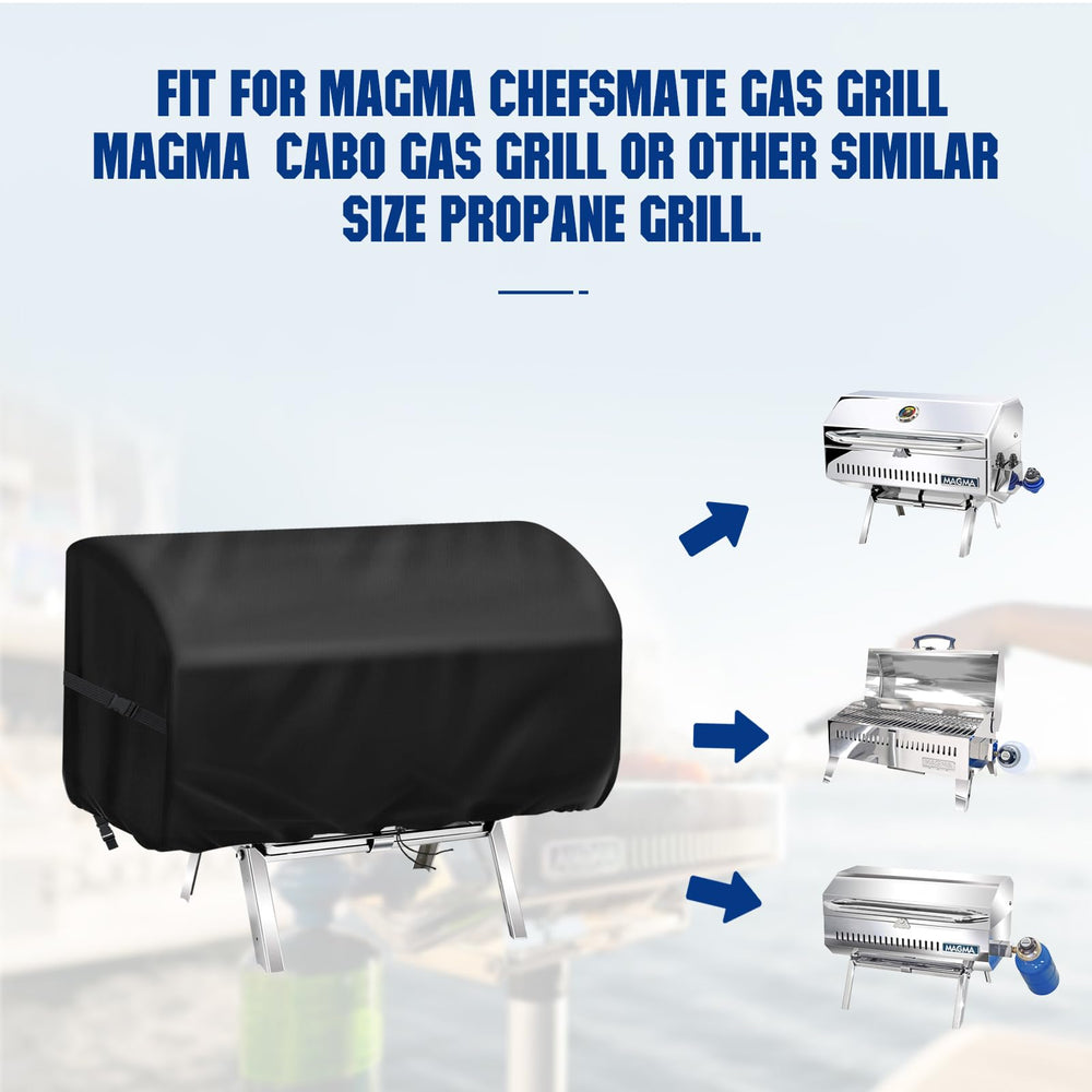 Agustone Boat Grill Cover smooth surface for easy cleaning