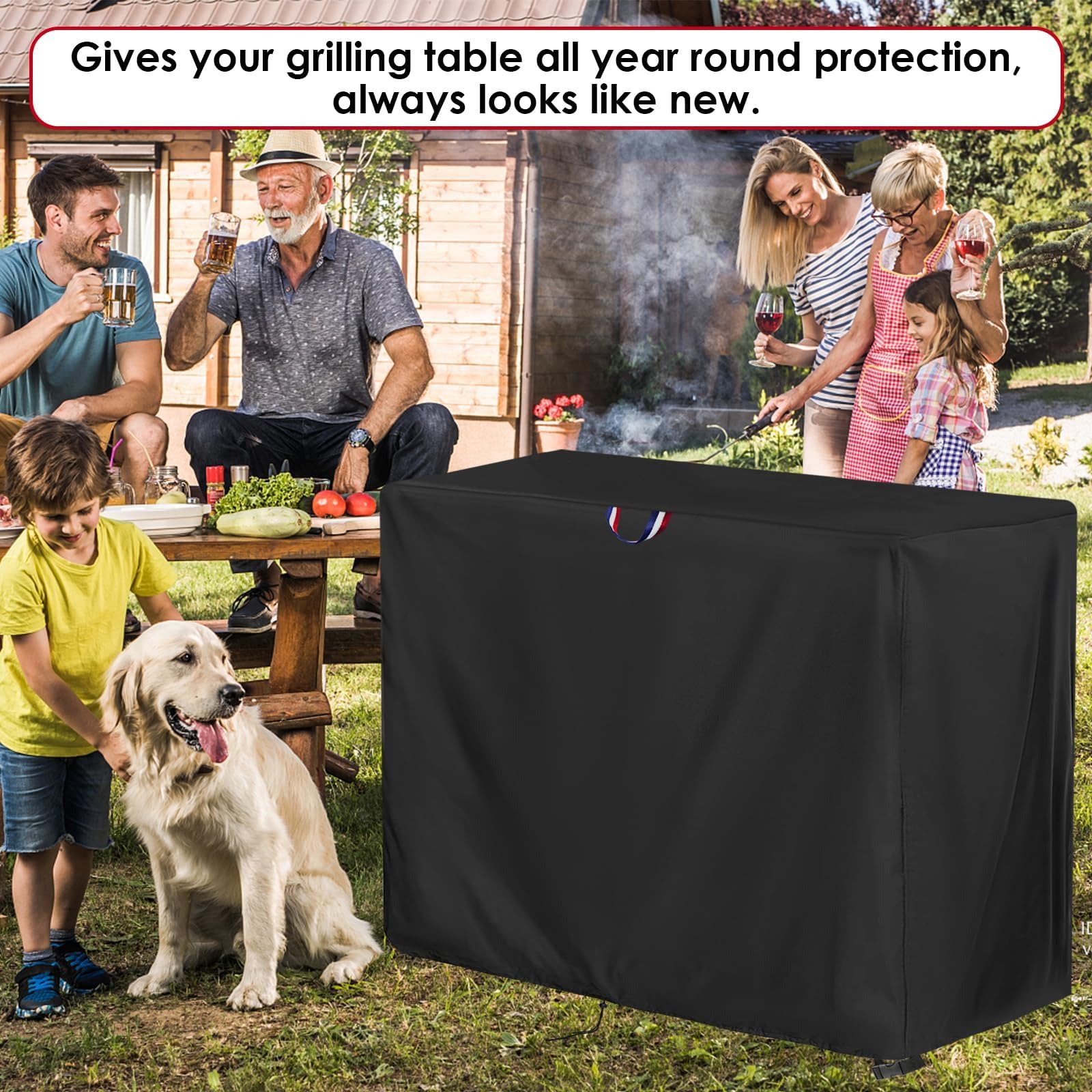Agustone Grill Cover packaging details