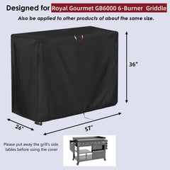 Agustone Grill Cover side view showing durable material