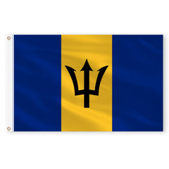 AhfuLife Barbados Flag 3x5 ft front view
