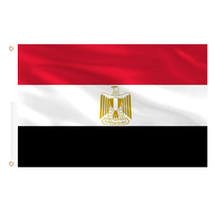AhfuLife Egypt Flag 3x5 Ft front view with vibrant colours